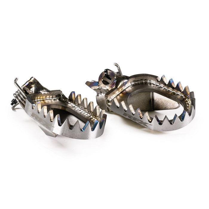 Rfx 739-0551 FXFR 40200 GPTI FACTORY FOOTPEGS TITANIUM YAM