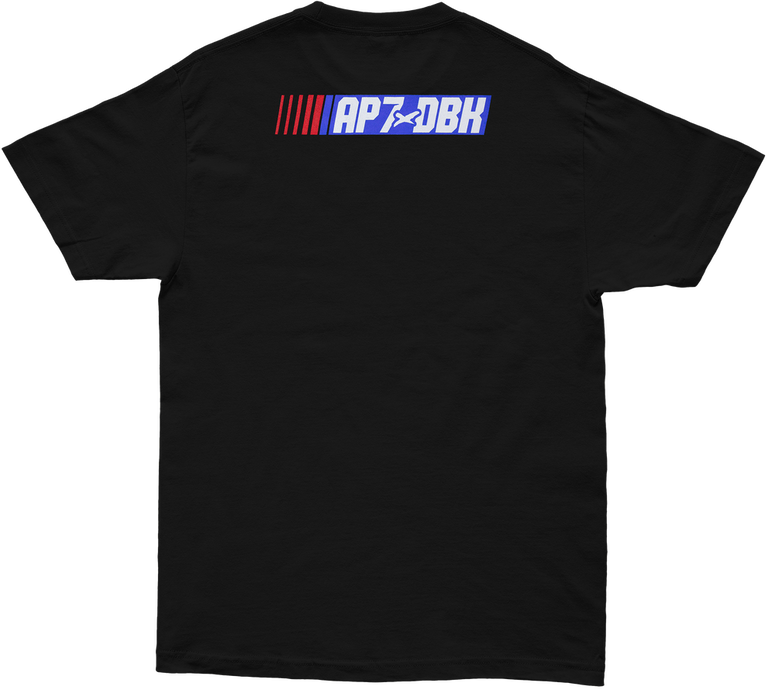 Dbk 325-000252X ATAP-SPEEDWAY-2X SPEEDWAY TEE BLACK 2X