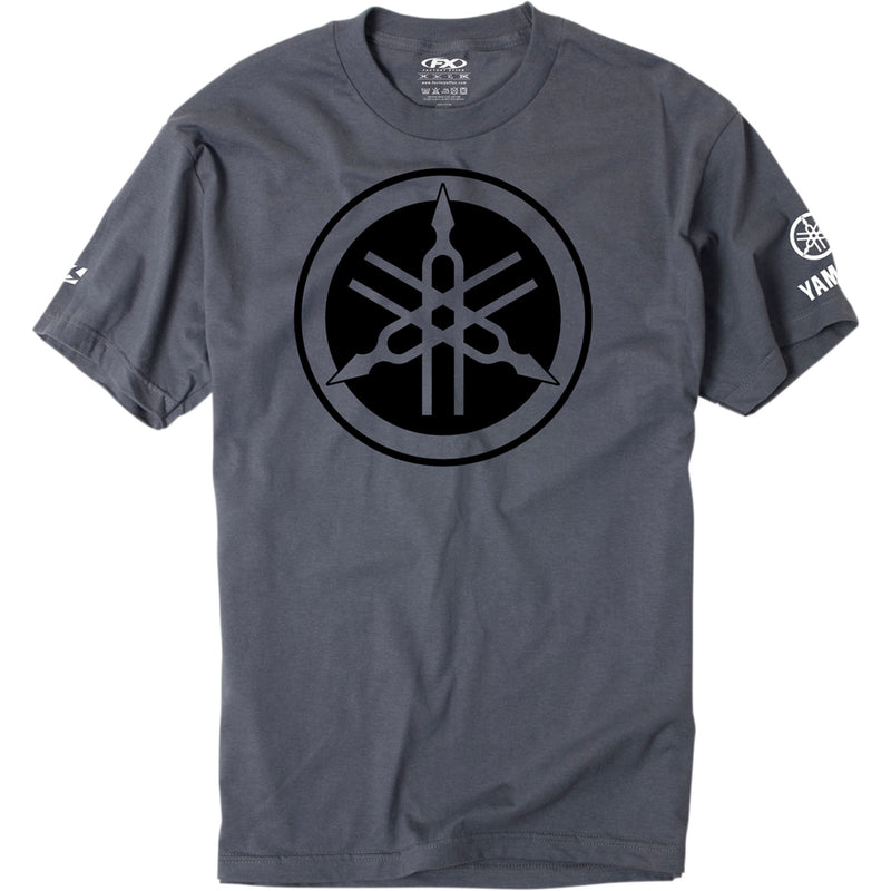 FACTORY EFFEX Yamaha Tuning Fork T-Shirt Charcoal - Gray
