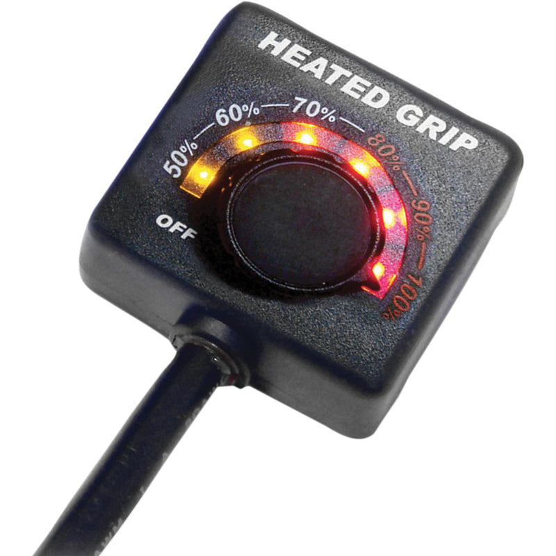 KOSO NORTH AMERICA 0631-0110 AM10700F Heated Grip Kit with LED Indicator Grip - Heated - Motorcycle - 7/8"