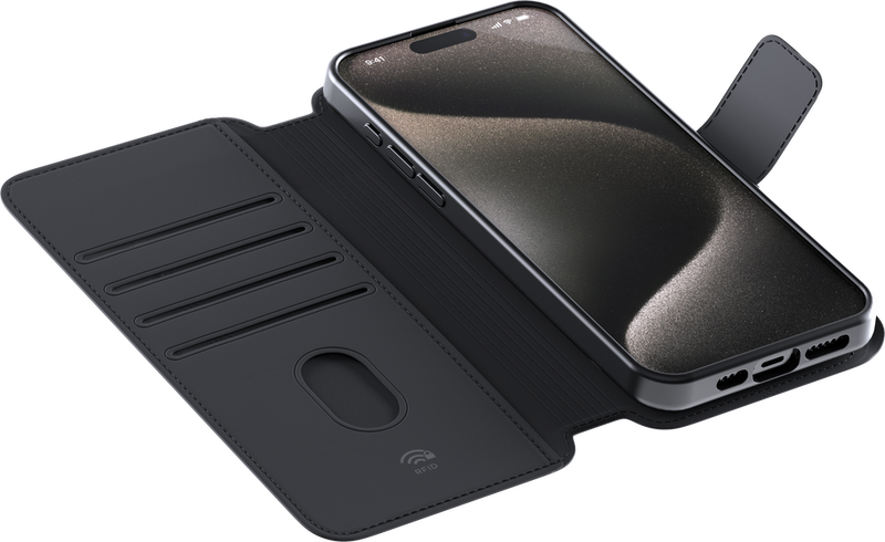 Sp Connect 194-52843 52843 MAGNETIC FLIP COVER SPC+ BLACK XL