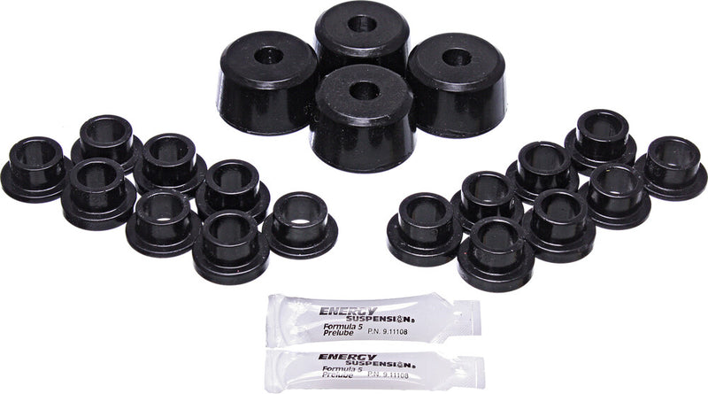 Energy Susp. Shock Bushing Kit Black POL - 70.7001G Polaris RZR 2008-2014