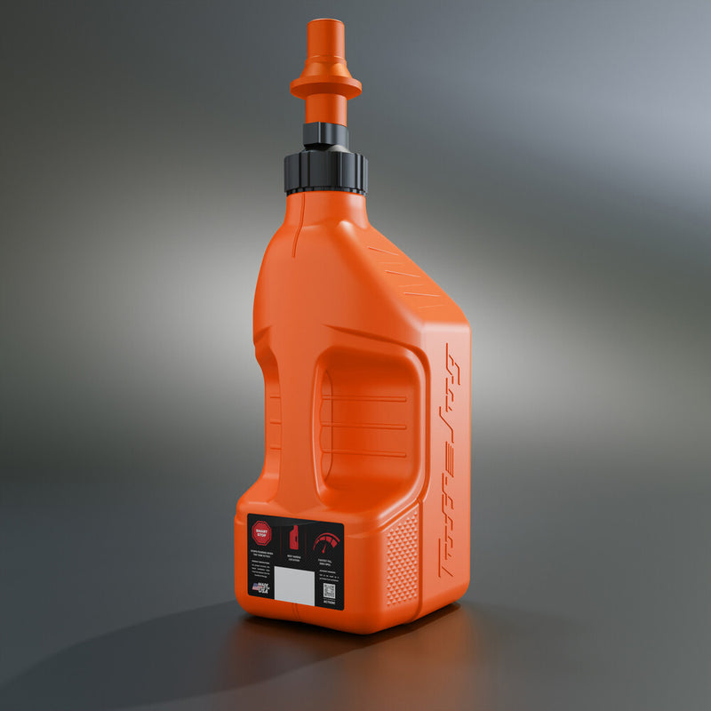 Tuff Jug 28-1163 OUORVS10 UTILITY CONTAINER ORANGE W/ ORANGE CAP 2.5 GAL
