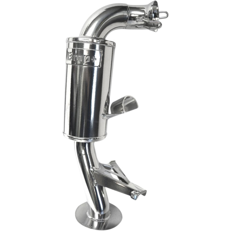 Bikeman Performance Powder Lite Muffler - 02-325PL-C Polaris Snowmobiles 2015-2020