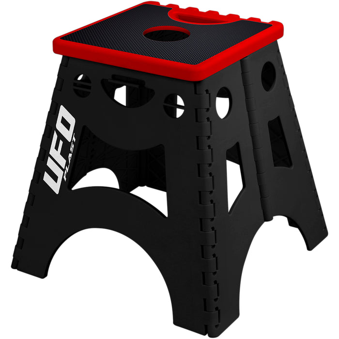 UFO 4101-0489 AC02428B Folding Bike Stand Bike Stand - Folding - Black/Red