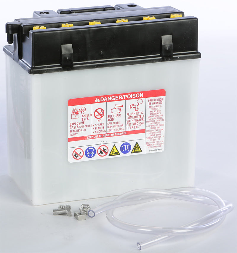 Yuasa Battery YB16CL-B Conventional - YUAM2S6CLTWN For Sea-Doo Watercraft 1994-2007 | John Deere UTVs 2004-2016 | Bombardier Traxter / Quest 1999-2005