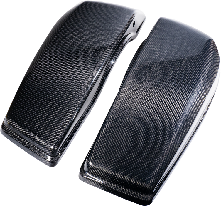 Hofmann Designs 563-04018 HDCF-6033 CARBON FIBER SADDLEBAG LIDS FLH/FLT 23-25 (EX FLHR)
