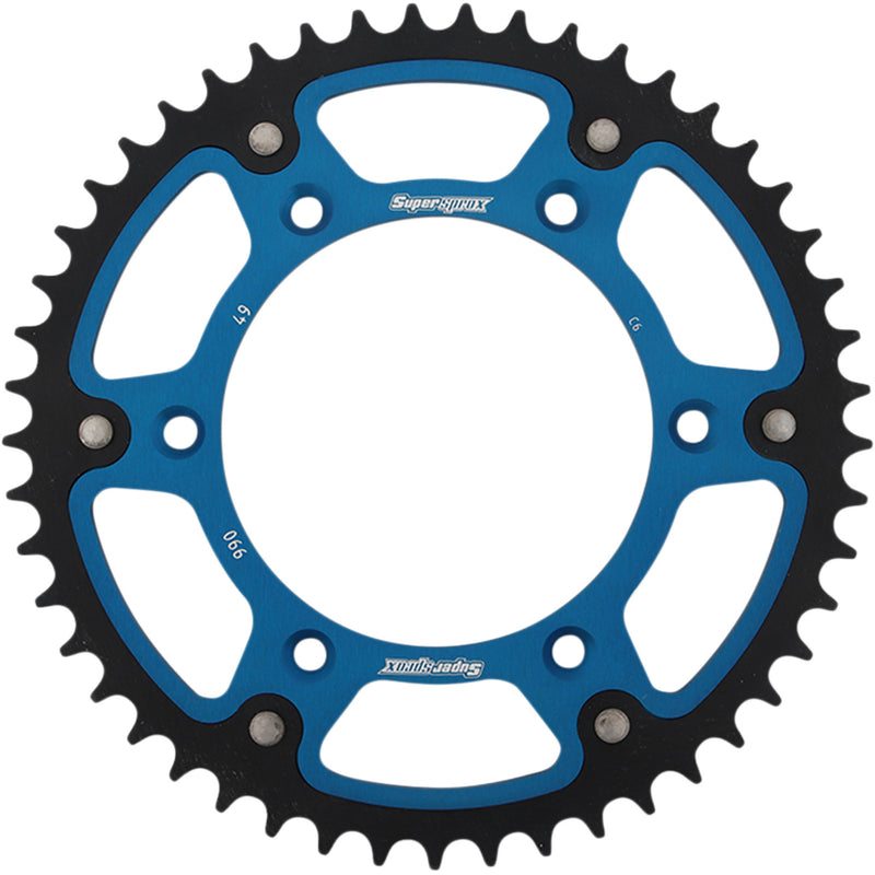 Supersprox Sprocket - RST-990-49-BLU Husaberg Dirt Bikes 2004-2017