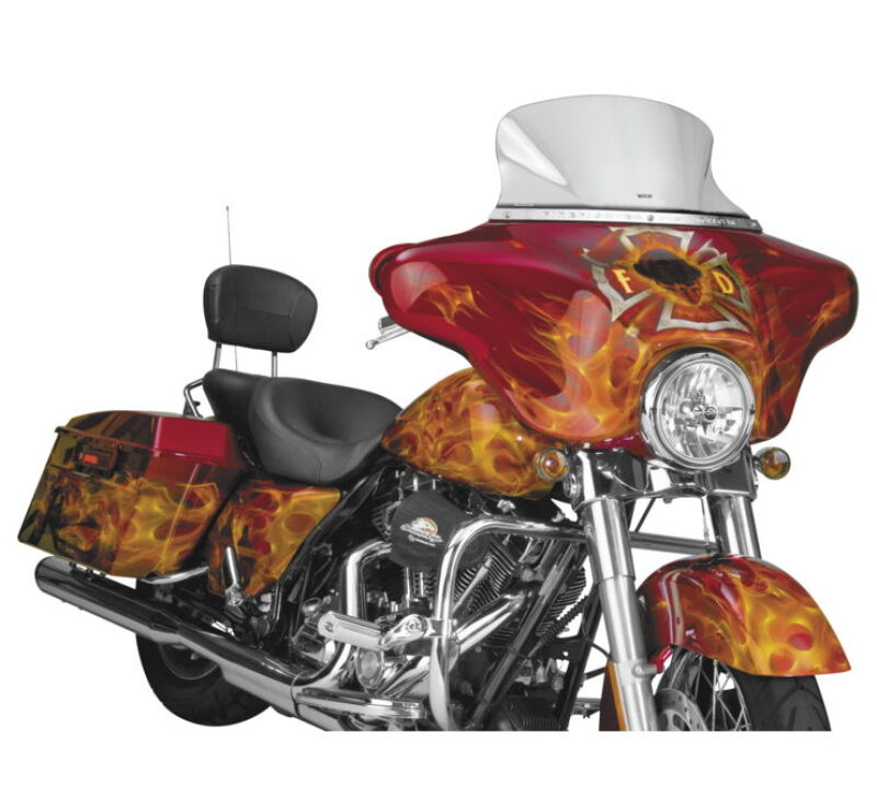 National Cycle N20406 96-13 Harley Davidson Flht/flhx/flhtk Touring/tri-glide VS Low Windshield - Clear - Photo - Primary