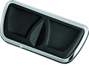 Kuryakyn 4310 Kinetic Brake Pedal Pad Chrome - Photo - Primary