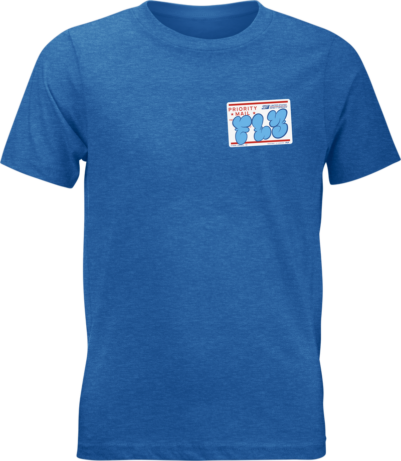 Fly Racing 354-0414YS 354-0414YS YOUTH FLY GRAFFITI TEE BLUE YS