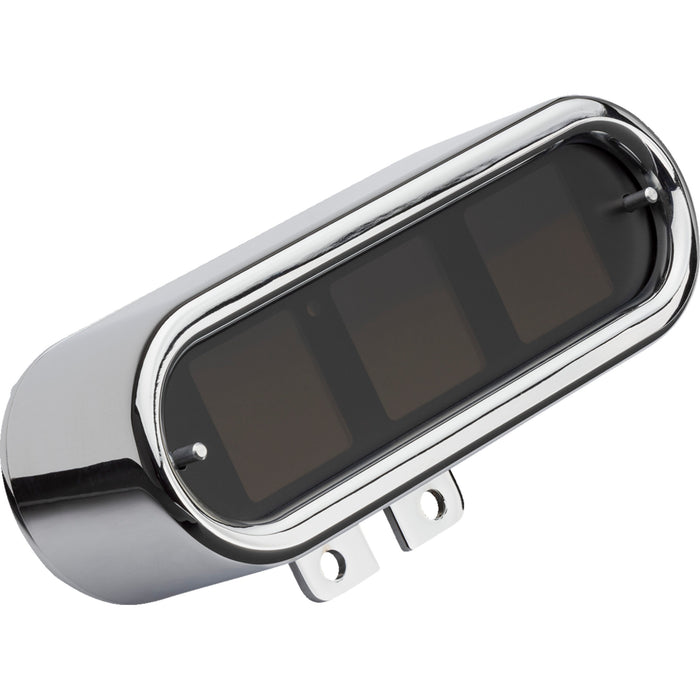 DAKOTA DIGITAL 2210-0598 MLX-9404 MLX-9000 Series Gauge - Speedometer - Oval - Chrome - '04-'13