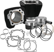 S&S Cycle 910-0691 86-21 Sportster Models 1250cc Conversion Kit - Wrinkle Black - Photo - Primary