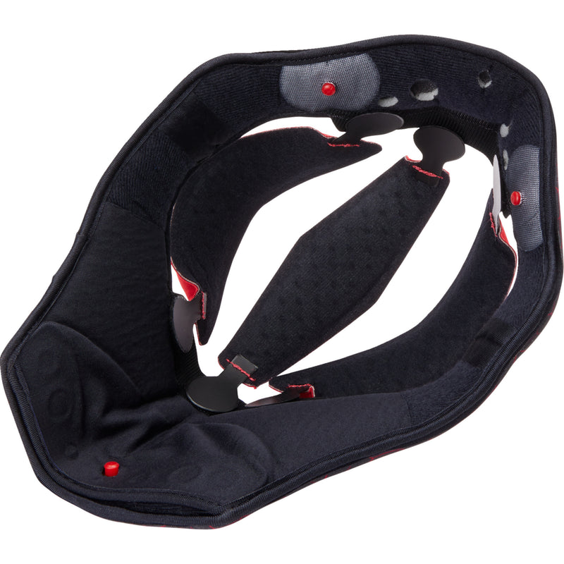 AGV 0134-2982 20KIT60303001LG Pista GP RR Helmet Liner Pista GP RR Liner - Black/Red - Large