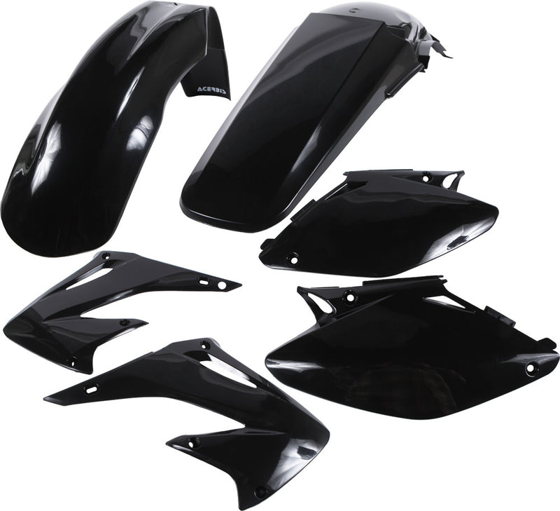 Acerbis Plastic Kit Black - 2070970001 Honda CR125R / CR250R 2002-2003