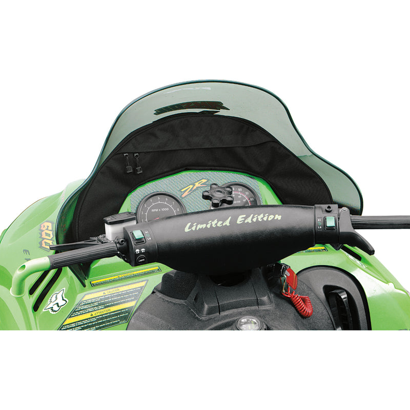 PARTS UNLIMITED 0710-0093 Snowmobile Windshield Bag black - arctic cat '98-'00