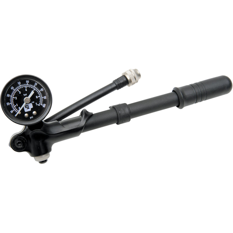 PROGRESSIVE SUSPENSION GP-0-100 GP3-100 Gauge-Mounted Pump - Air Shocks/Forks - Mini - 0-100 psi