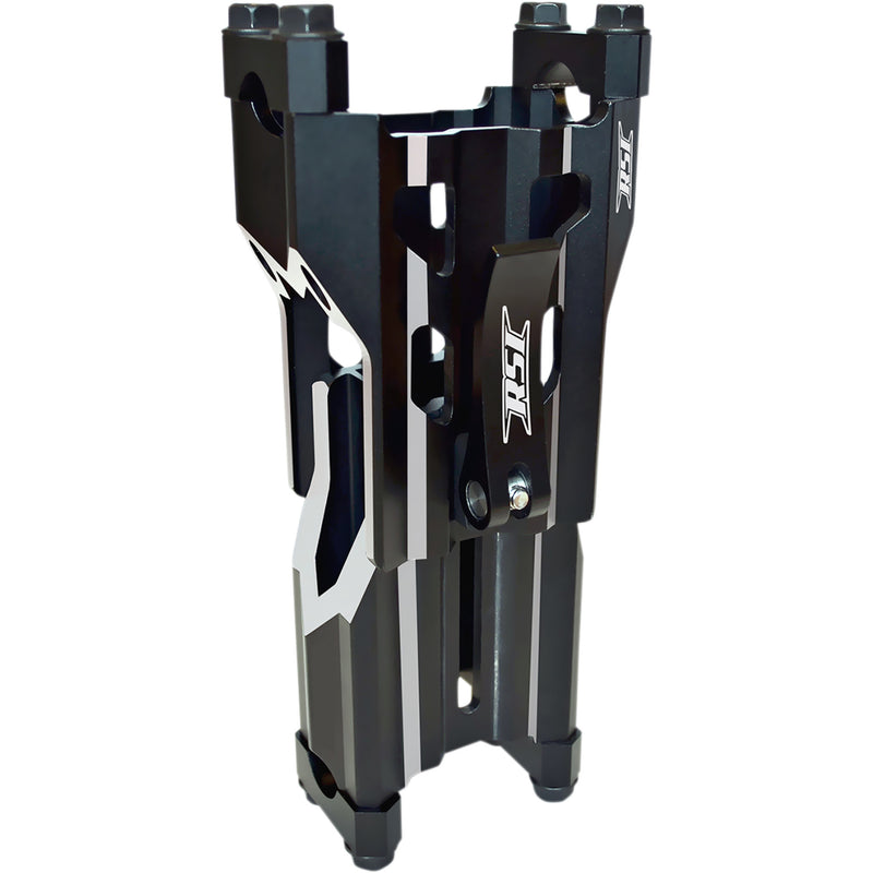 RACE SHOP INC. 0602-1041 RA-58 Adjustable Flex Handlebar Riser Risers - Adjustable - 5" - 8" - Black
