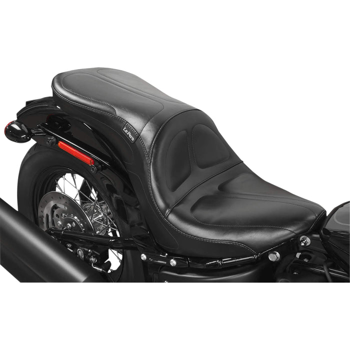 LE PERA 0802-1164 LY-910 Maverick Seat - without Backrest - Stitched - Black - FL '18-'23