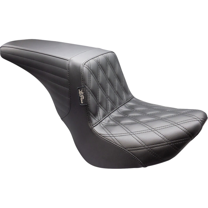 LE PERA 0802-1683 LYU-590DD Kickflip Upfront Seat Kickflip Up Front Seat - Double Diamond - Black - FL/FX '18-'25