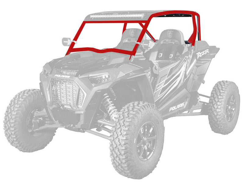 Pro Armor CAB Asylum Cage With NO Intrusion Performance RED - P191C026PR Polaris RZR 2019-2022