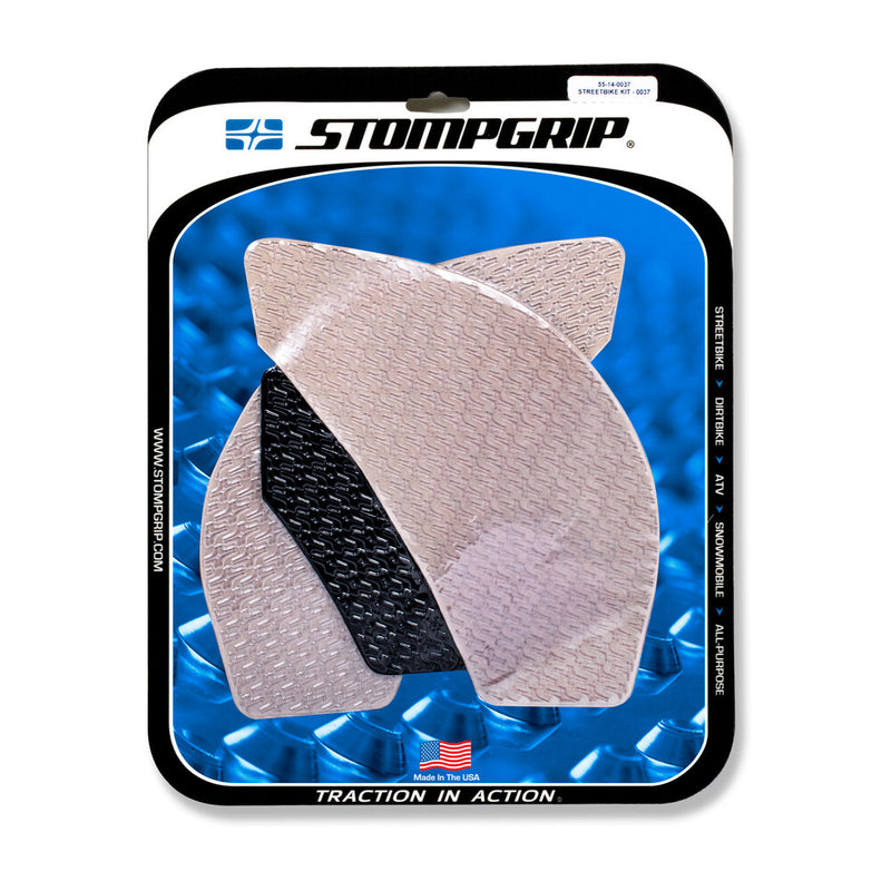 Stompgrip Tank PAD Kit Icon Clear - 55-14-0037H Kawasaki Ninja 2009-2023