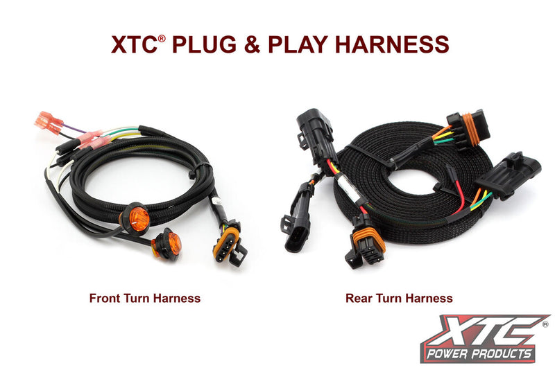 Xtc Power Products Auto Turn Signal Kit With Horn AND Front DRL Lights CAN - ATS-POL-RAN570-DRL Polaris Ranger 2022-2026