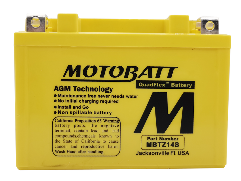 Motobatt 491-1010 MBTZ14S BATTERY MBTZ14S SEALED FACTORY ACTIVATED