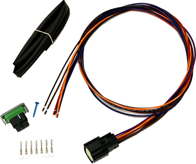 Namz Custom Cycle 850-08763 NRFH-02 REAR FENDER HRNSS 6-PIN MOLEX W/12-PIN FNDR FASCIA CONN INC