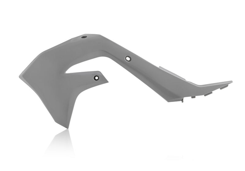 Acerbis Radiator Shroud Grey - 2736300011 Kawasaki Dirt Bikes 2019-2024