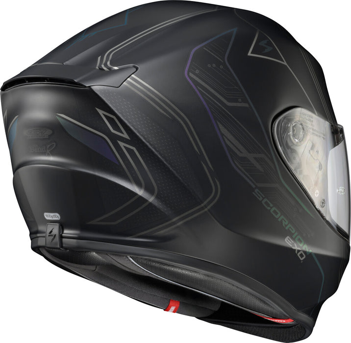 scorpion exo 900x matte black helmet Scorpion Exo EXO-R330 Full-Face Helmet