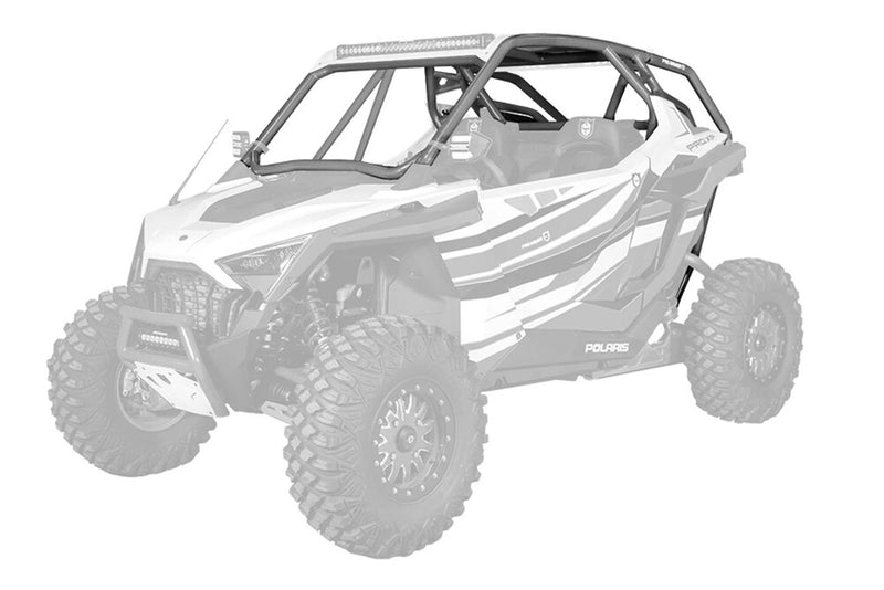 Pro Armor PRO XP Cage With V Intrusion Titanium Metallic - P199C050TM Polaris RZR 2020-2022