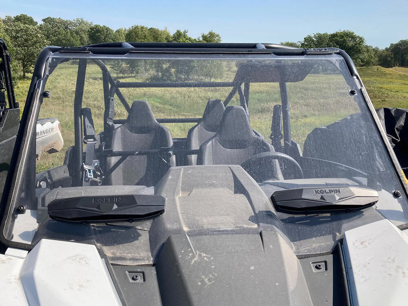 Kolpin 61-2791 2791 POLY FRONT WINDSHIELD FULL FIXED VENTED POL