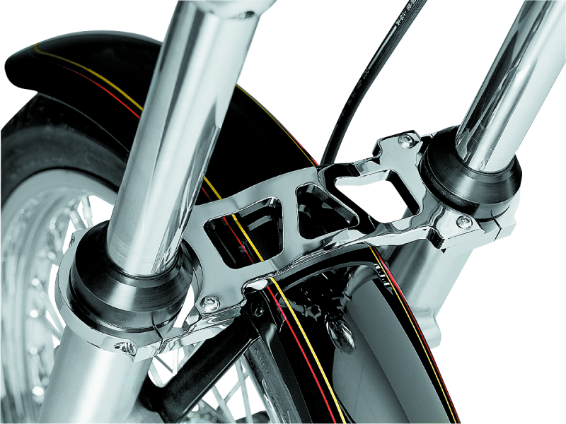 Kuryakyn 8620 Wide Glide Fork Brace Chrome - Photo - Primary