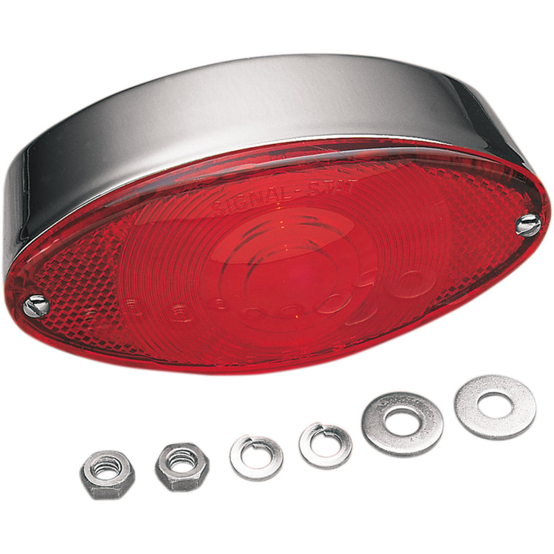 DRAG SPECIALTIES DS-270001 Cat Eye Oval Taillight Taillight - Cat Eye