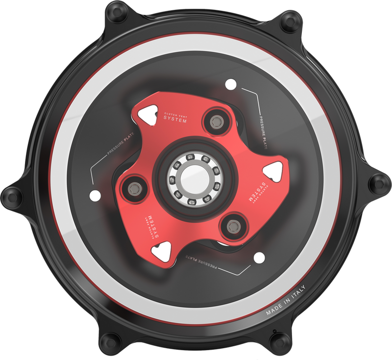 Rizoma 58-ZDM179R ZDM179R CLUTCH COVER RED DUC V2