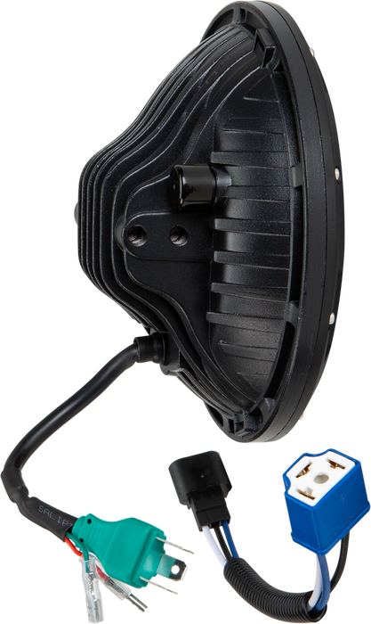 Harddrive 820-0360 820-0360 LED HEADLIGHT 7" 105W BLACK 5500/3000 LUMENS