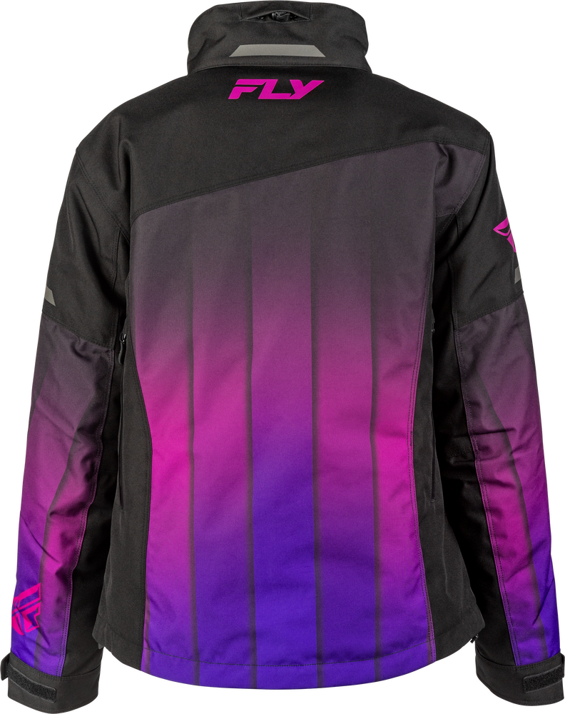 Fly Racing 470-45212X 470-45212X WOMEN'S SNX PRO JACKET PURPLE/BLACK 2X