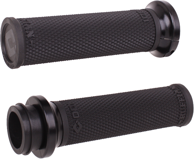 Odi 206-40107 V30HTWB-B RUFIAN GRIPS TBW 1" BLACK/BLACK