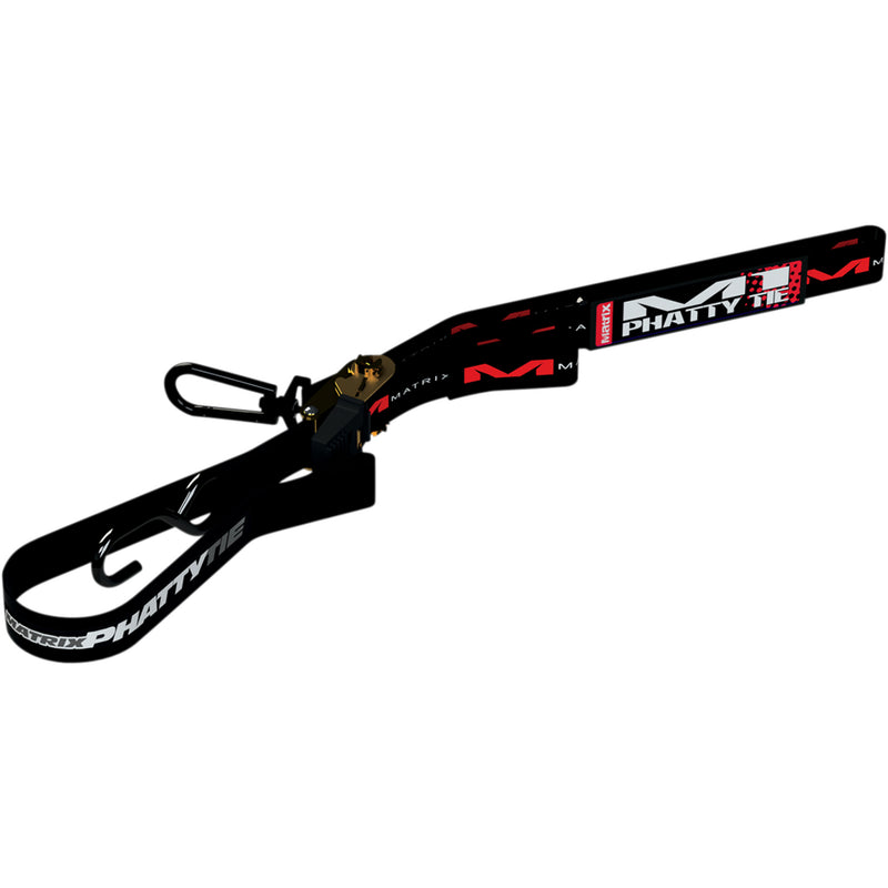 MATRIX CONCEPTS,LLC 3920-0348 M1 701 M1 1.5" Phatty Ratcheting Tiedowns Ratchet Tie-Down - Black