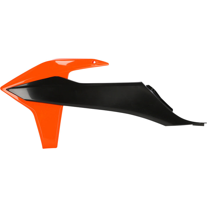 ACERBIS 0520-3053 2726515229 Replacement Radiator Shrouds Radiator Shrouds - OEM Orange 2016/Black