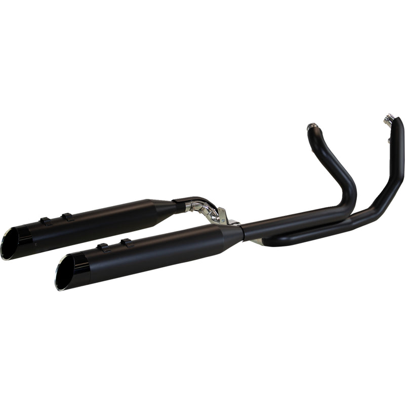 Khrome Werks Dominator-SR 2-Into-1-Into-2 Exhaust System - 200830-SR For Harley Touring 2009-2016