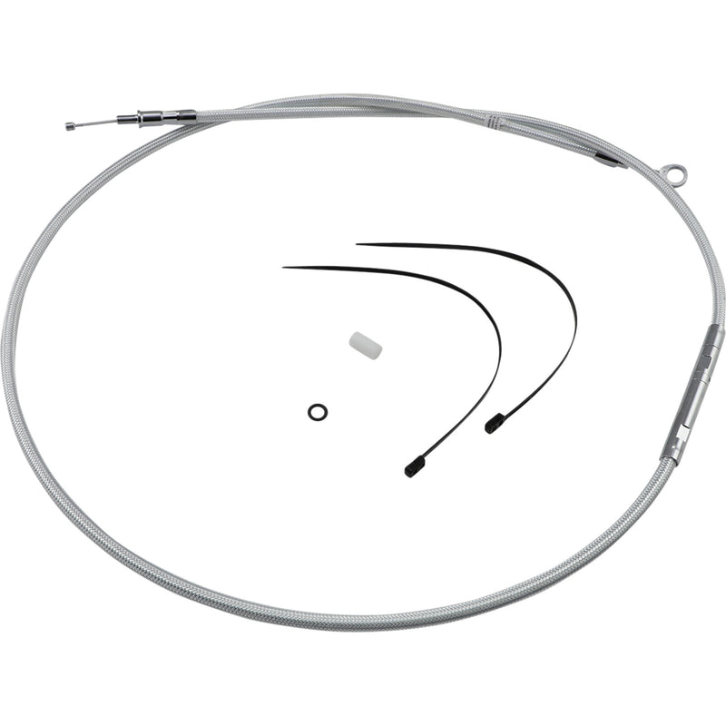 Magnum Shielding High-Efficiency Braided Sterling Chromite II® Clutch Cable /16" - 321210HE For Harley Motorcycles 1986-2006