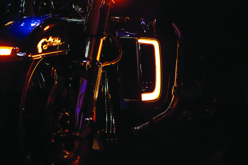 Kuryakyn 5063 Tracer Lower Fairing Grill Chrome - User 1