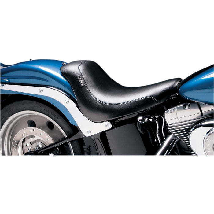 LE PERA 0802-0331 LK-850 Silhouette Solo Seat - Smooth - Black - FL/FX '06-'17