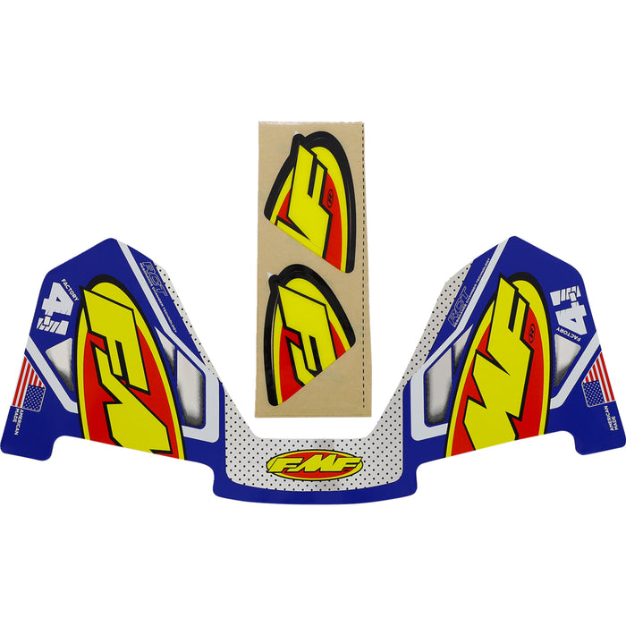 FMF 1860-2112 014849 FMF Exhaust Replacement Decal Exhaust Replacement Decal - Colorways 4.1 Blue