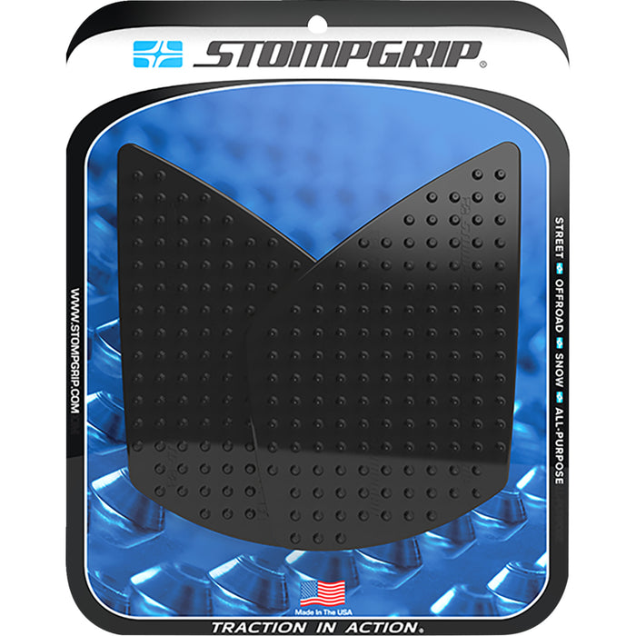 STOMPGRIP 4320-2748 55-10-0199-1B Volcano Profile Traction Pad Tank Grips Traction Pad Tank Grips - Volcano - Black - RC 390