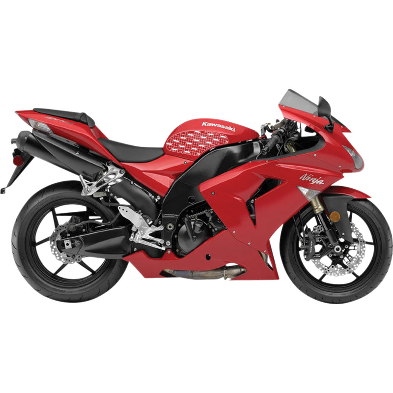 Stompgrip Sticker Kit - 55-10-0030B Kawasaki Ninja 2004-2007