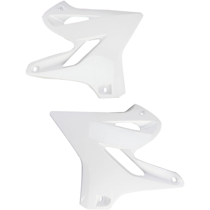 ACERBIS 0520-1382 2402980002 Replacement Radiator Shrouds Radiator Shrouds - White