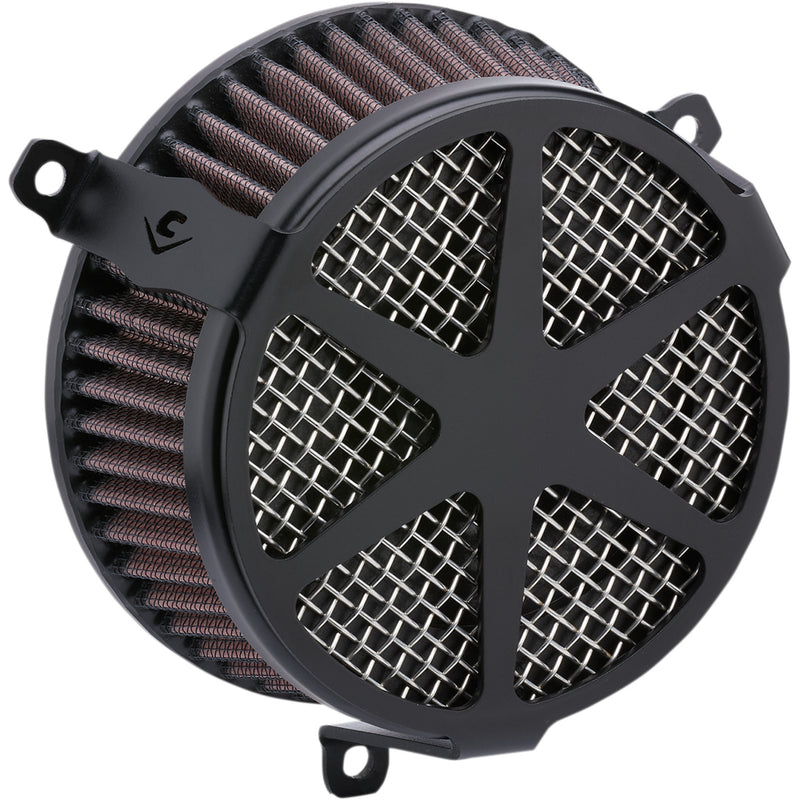 Cobra Cobra Spoke Air Cleaner - 606-0104-04B-SB For Harley Softail 2018-2022